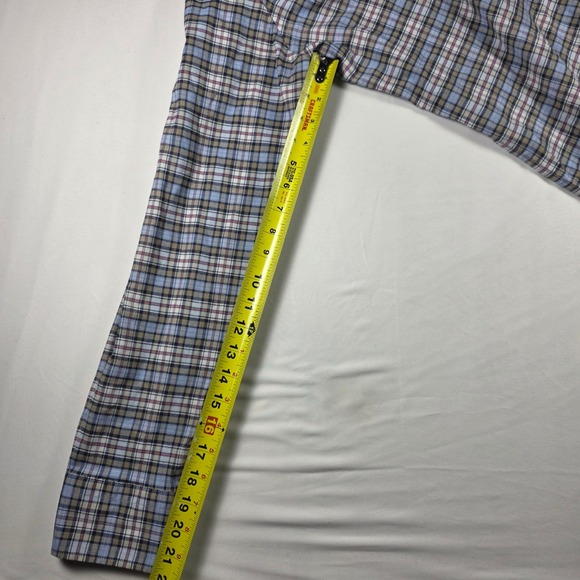Peter Millar‎ Mens XL Plaid Button Down Long Sleeve Casual Shirt - Picture 7 of 7